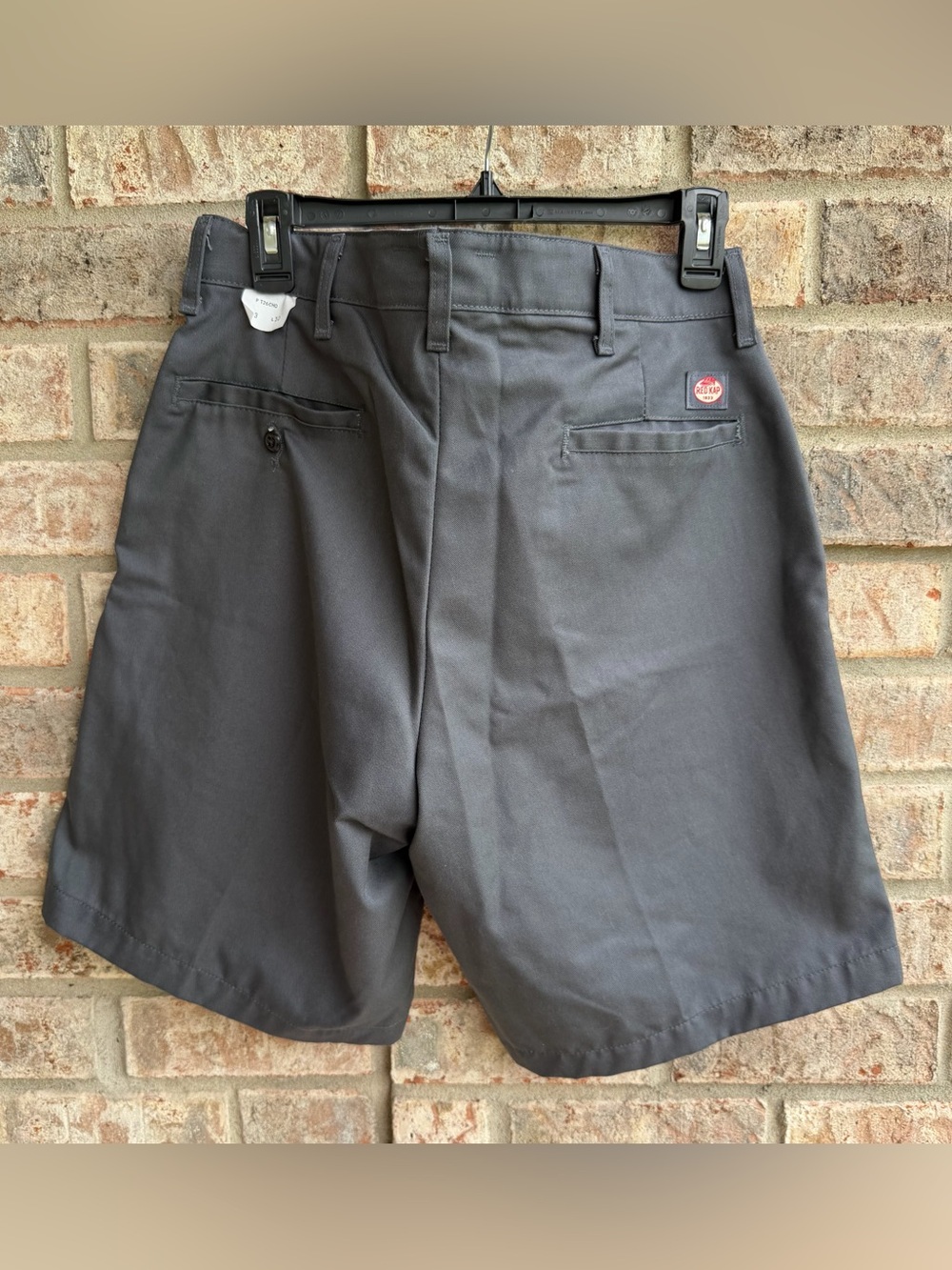 🍒💣 Red Kap grey work style shorts - Picture 4 of 8